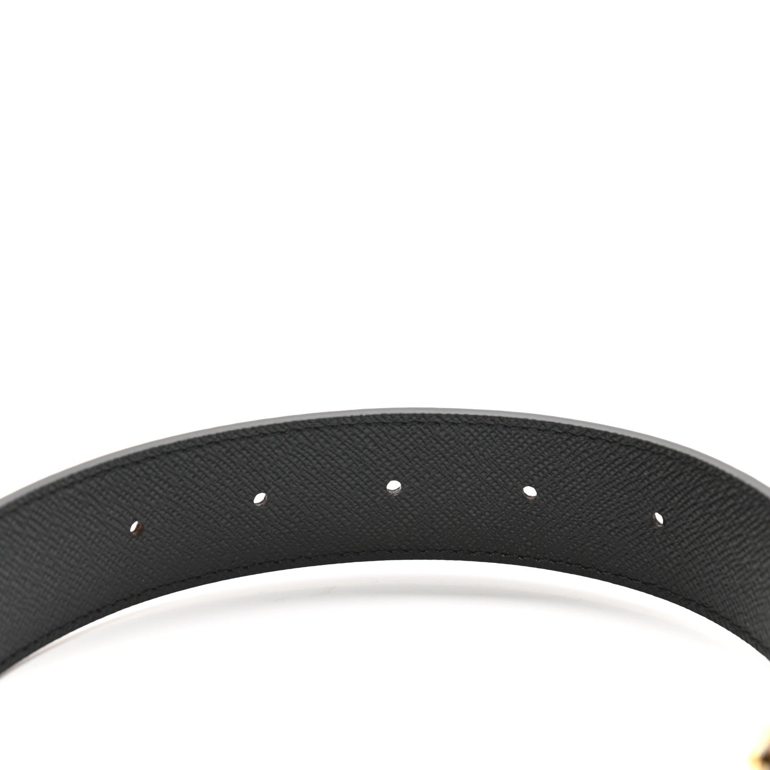 Louis Vuitton Calfskin Monogram 30mm LV Initiales Reversible Belt 80 32 Black 5 of 7