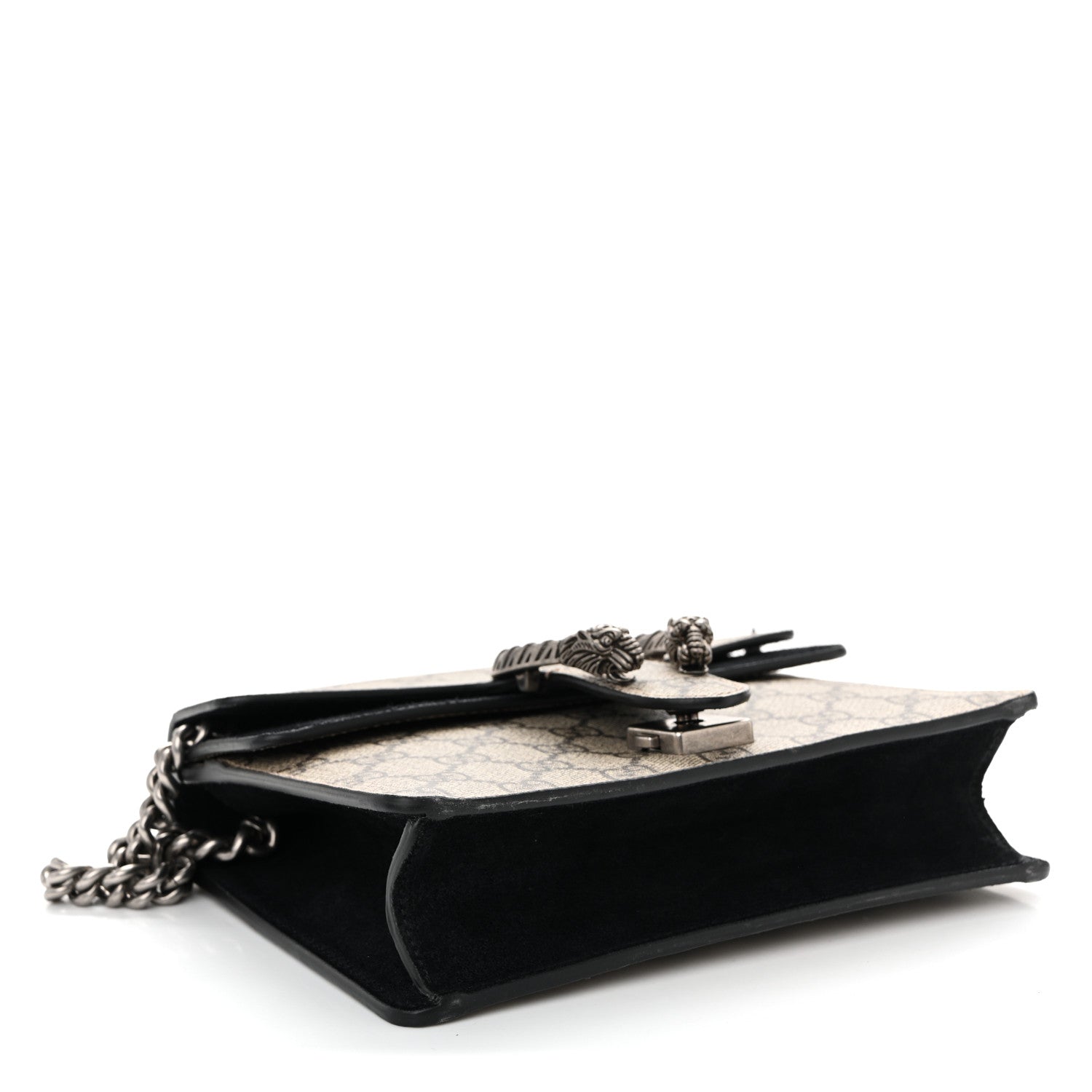 Gucci GG Supreme Monogram Mini Dionysus Shoulder Bag Black 4 of 12