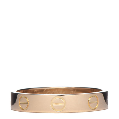 Cartier 18K Yellow Gold 3.5mm LOVE Wedding Band Ring 54 6.75 1 of 5