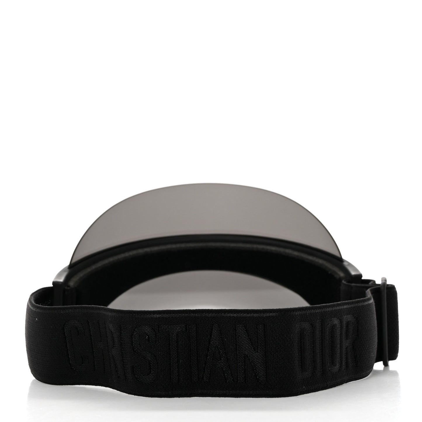 Mirrored DiorClub V1U Sun Visor Black