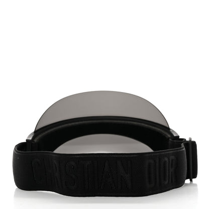 Christian Dior Mirrored DiorClub V1U Sun Visor Black 6 of 9