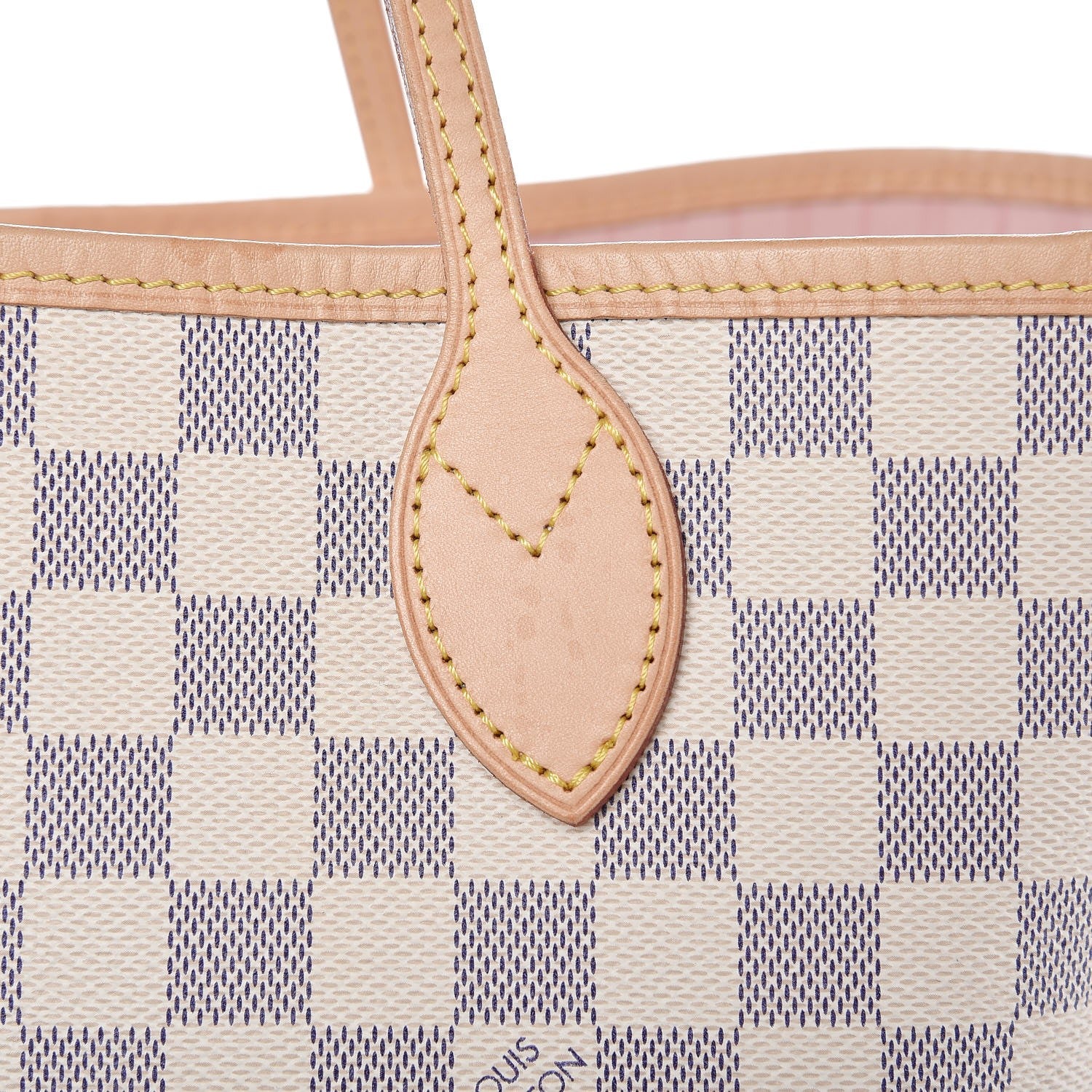 Louis Vuitton Damier Azur Neo Neverfull GM Rose Ballerine 11 of 11