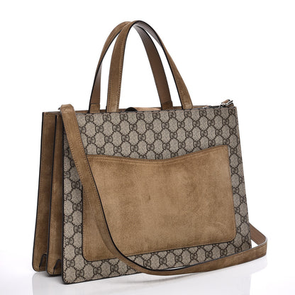 Gucci GG Supreme Monogram Dionysus Tote Beige Taupe 4 of 8