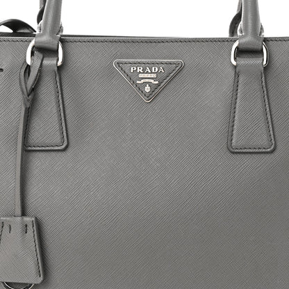 Prada Saffiano Medium Galleria Double Zip Tote Marmo 9 of 17
