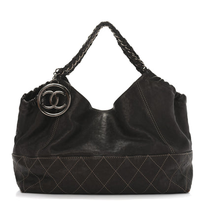 Chanel Metallic Calfskin Baby Coco Cabas Bronze 1 of 12