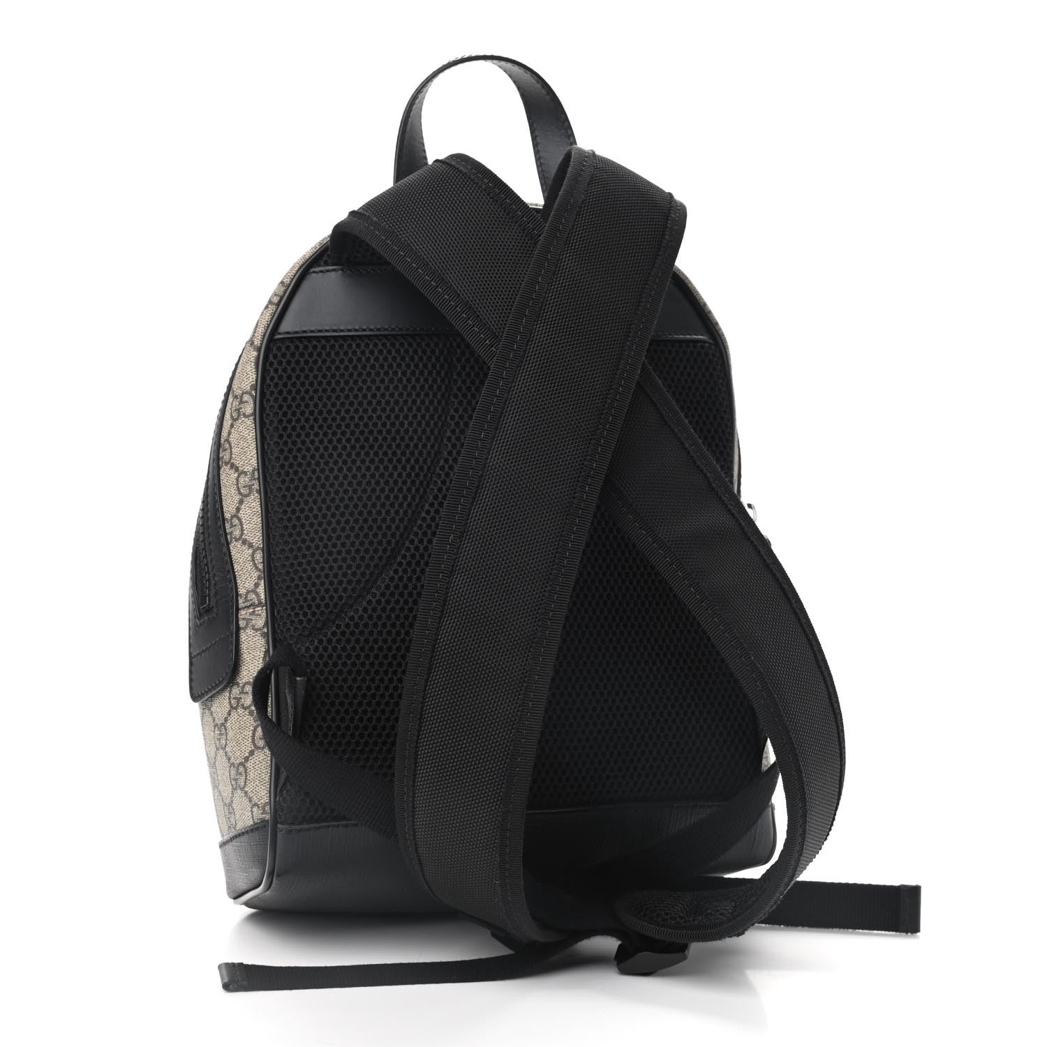 Gucci GG Supreme Monogram Small Eden Day Backpack Black 3 of 9