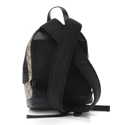 Gucci GG Supreme Monogram Small Eden Day Backpack Black 3 of 9