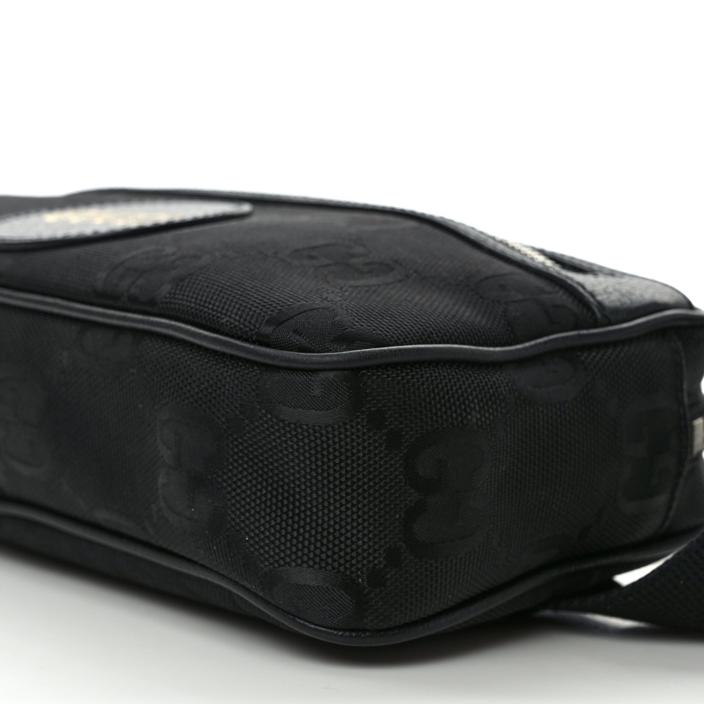Econyl Nylon Monogram Off The Grid Belt Bag Black