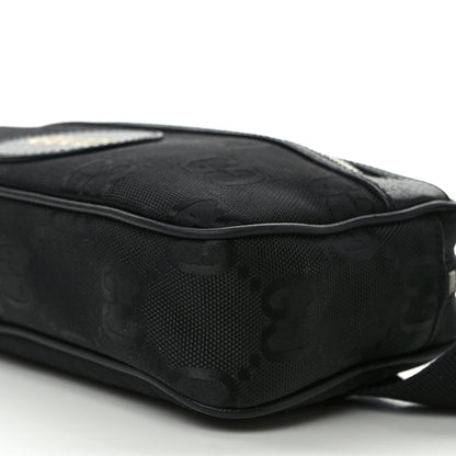 Gucci Econyl Nylon Monogram Off The Grid Belt Bag Black 9 of 11