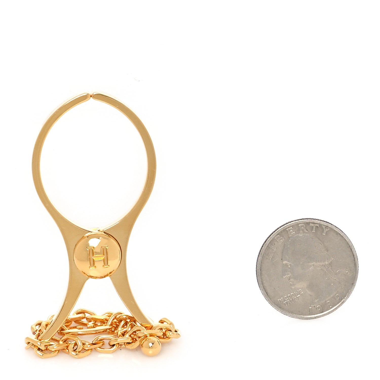 Hermes Permabrass Filou Glove Clip 2 of 5