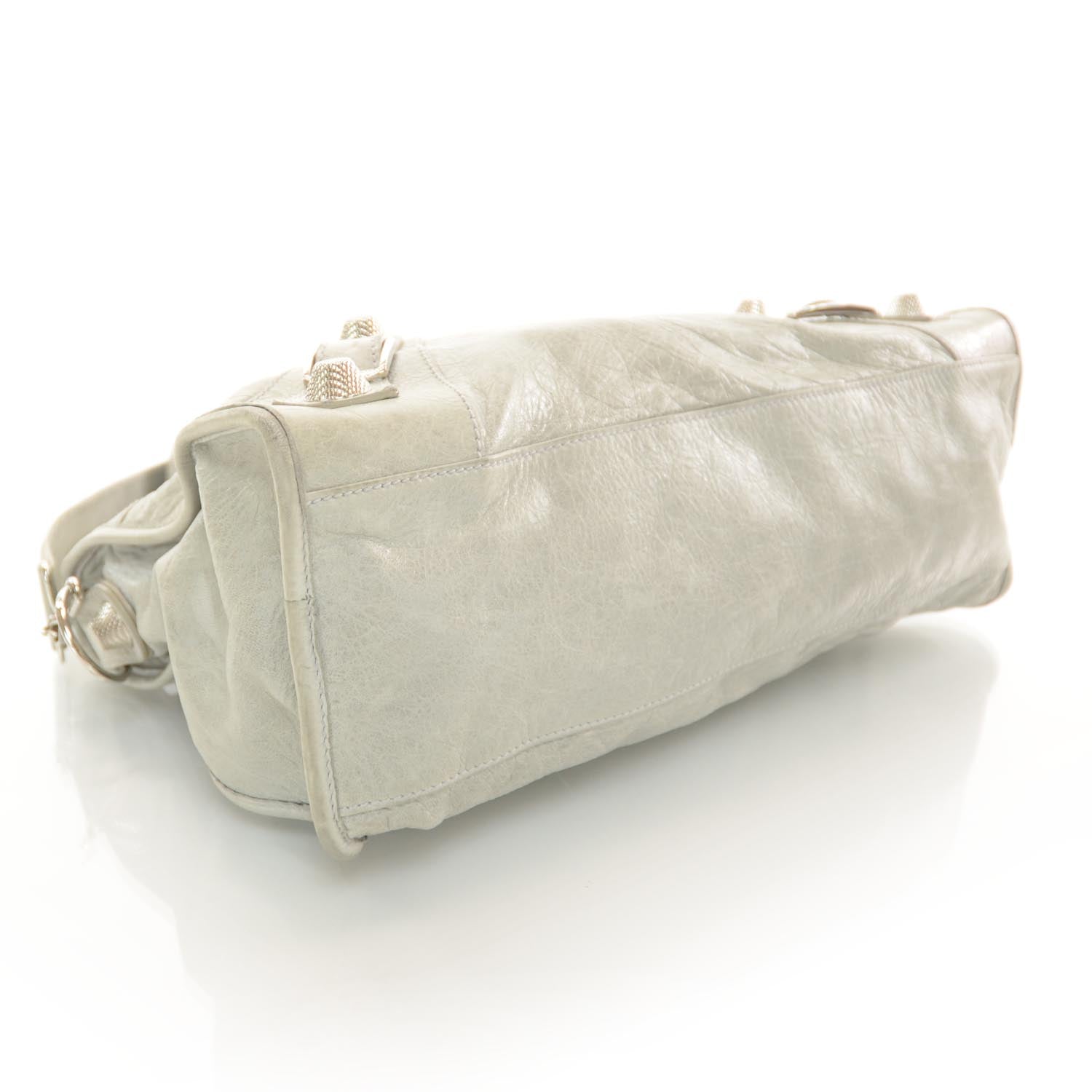Balenciaga Agneau Giant 21 Silver Hardware CIty Argent 4 of 10