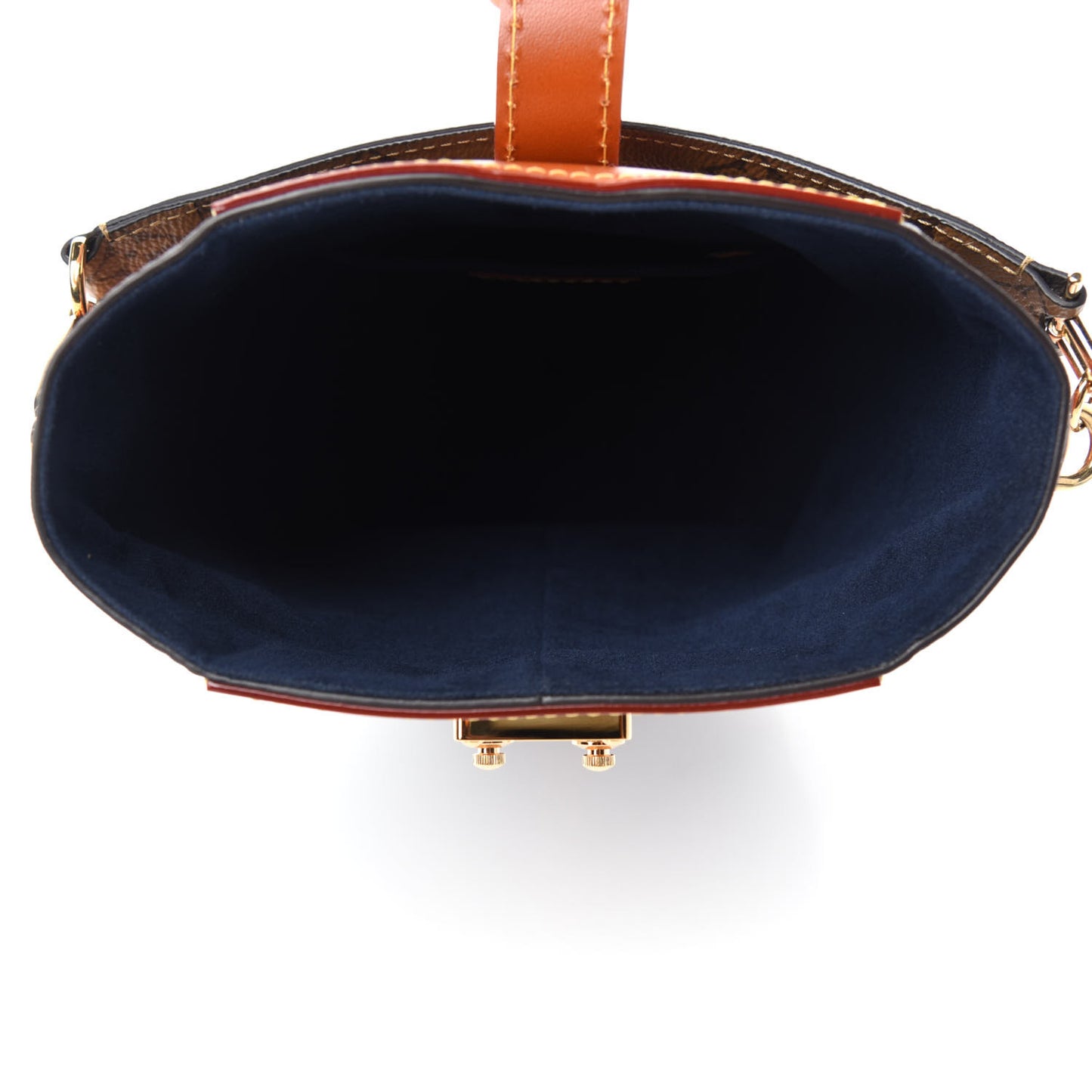 Calfskin Duffle Bag Navy
