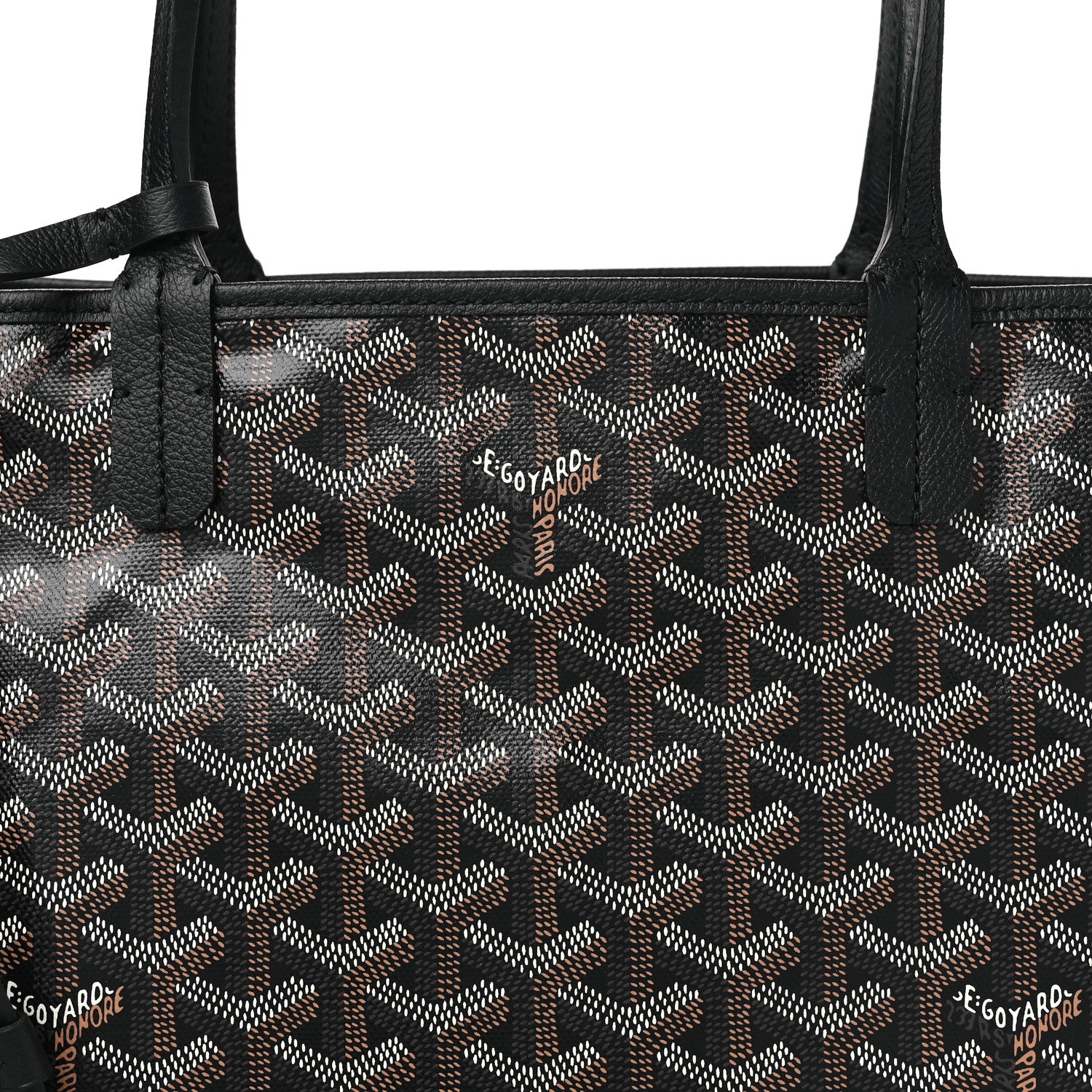 Goyard Goyardine Saint Louis PM Black 9 of 11