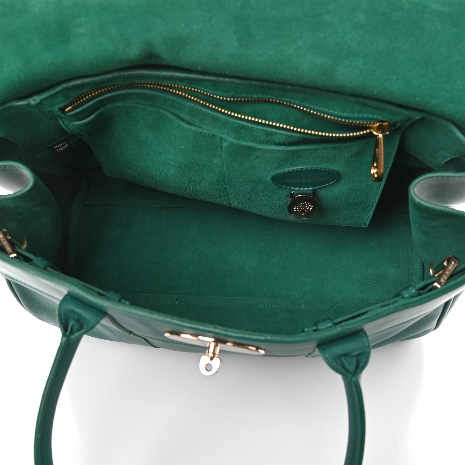 Mulberry Smooth Calfskin Bayswater Green 5 of 10