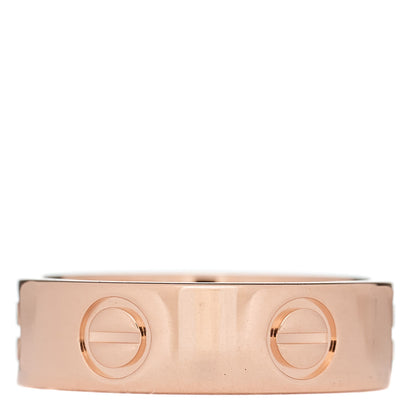 Cartier 18K Pink Gold 5.5mm LOVE Ring 51 5.75 3 of 4