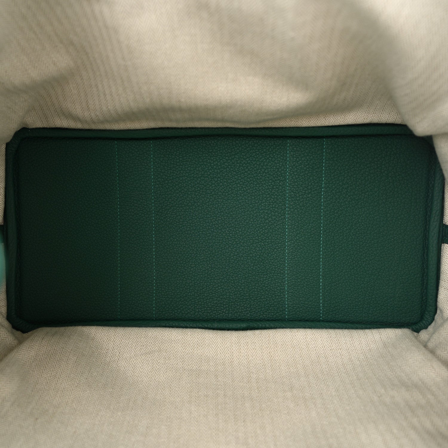Hermes Negonda Garden Party Tote 36 MM Malachite 5 of 10