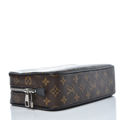 Louis Vuitton Monogram Macassar Toilet Pouch GM 4 of 8