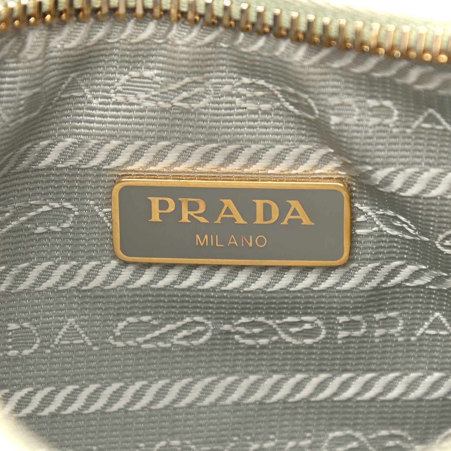 Prada Saffiano Lux Re-Edition 2005 Shoulder Bag Acqua 7 of 19