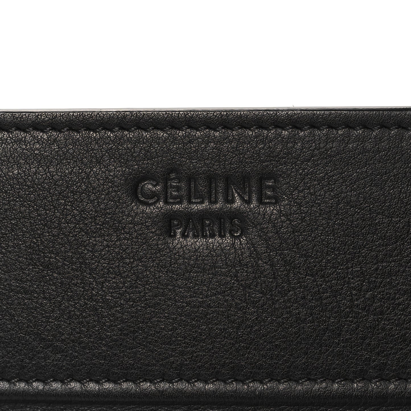 Supple Calfskin Medium Phantom Luggage Black