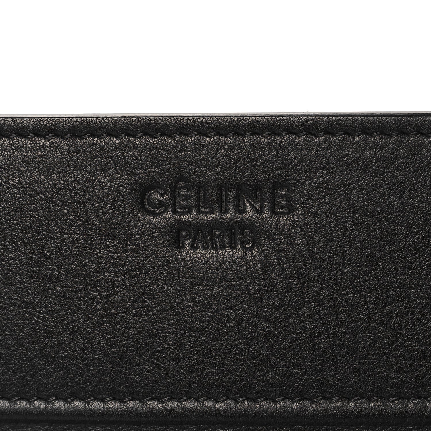 Celine Supple Calfskin Medium Phantom Luggage Black 6 of 12