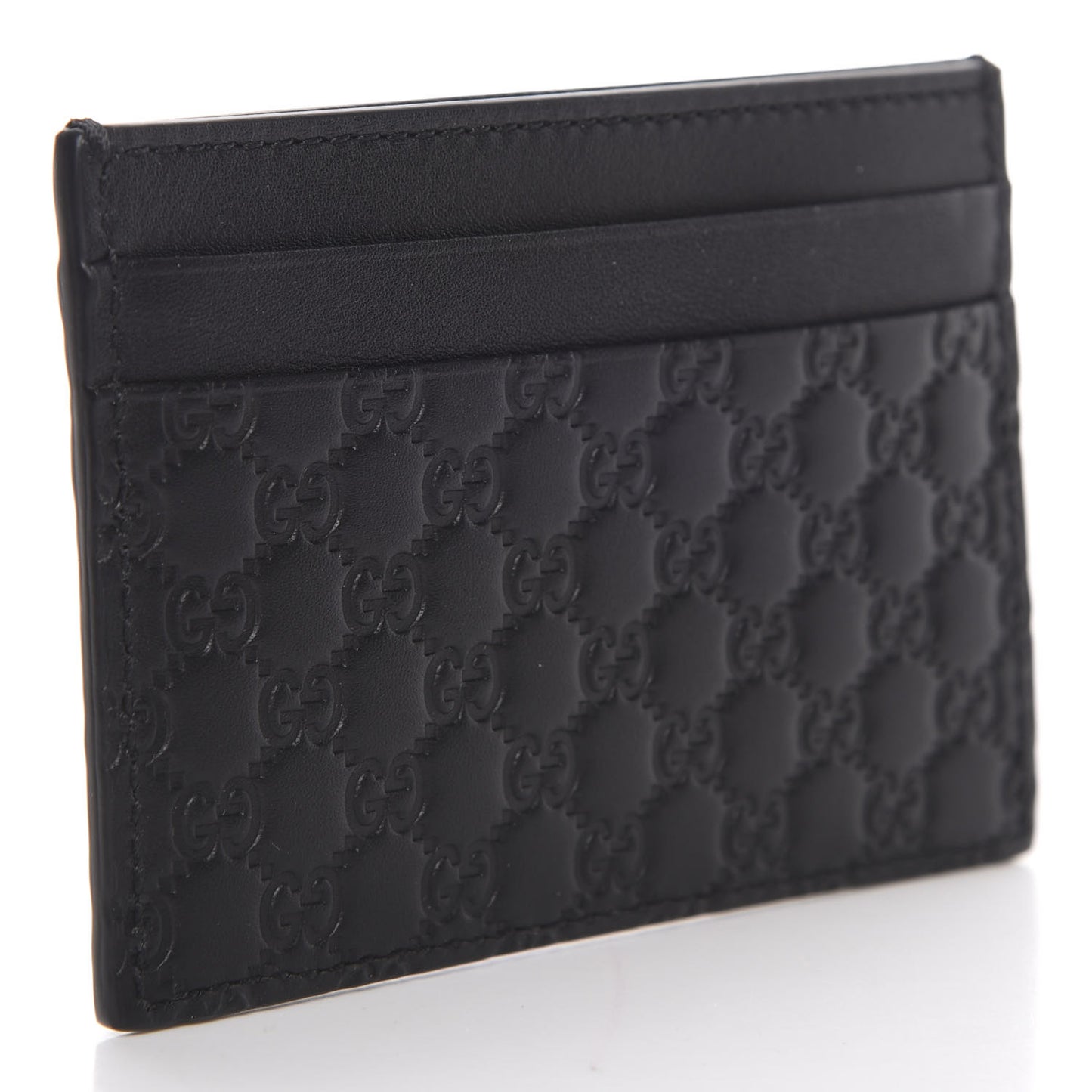 Microguccissima Card Holder Black