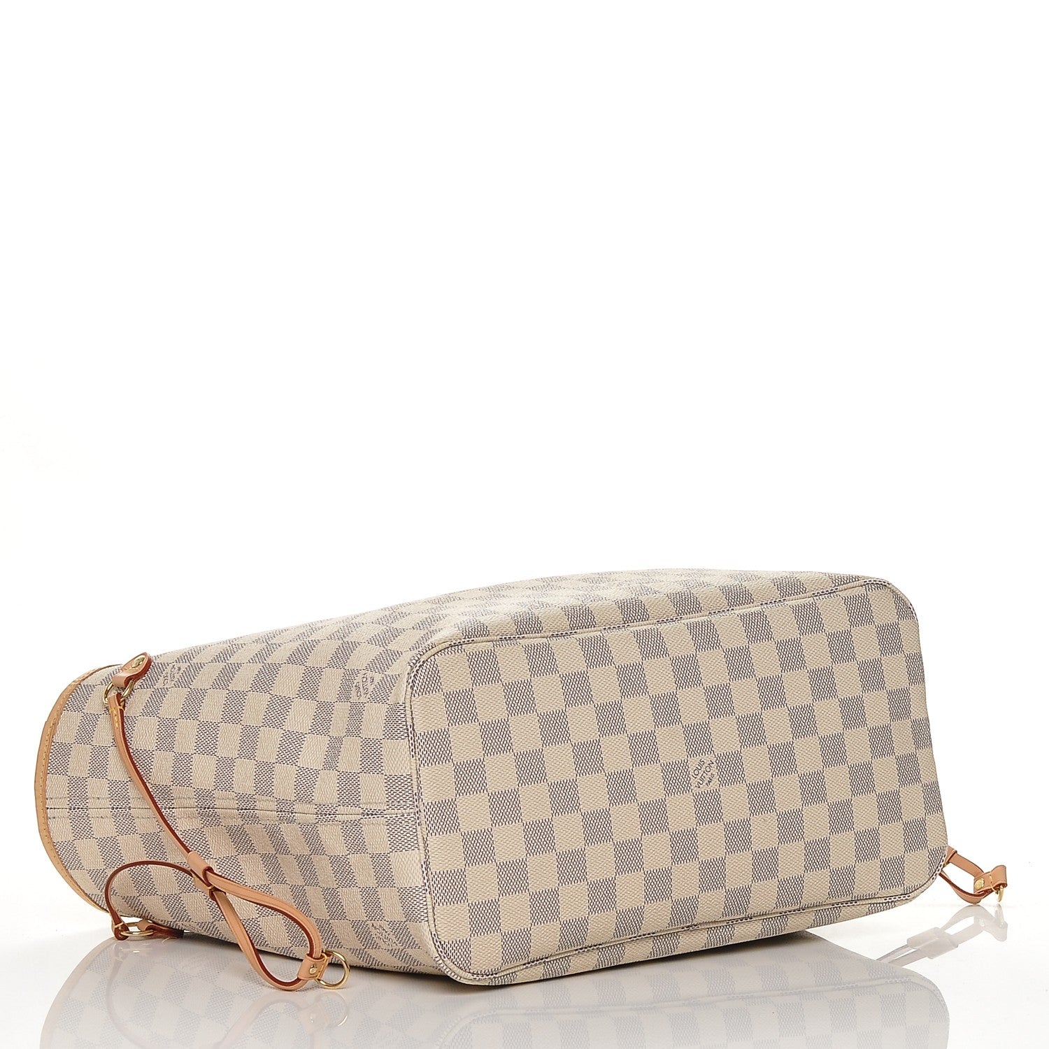 Louis Vuitton Damier Azur Neo Neverfull MM Rose Ballerine 4 of 6