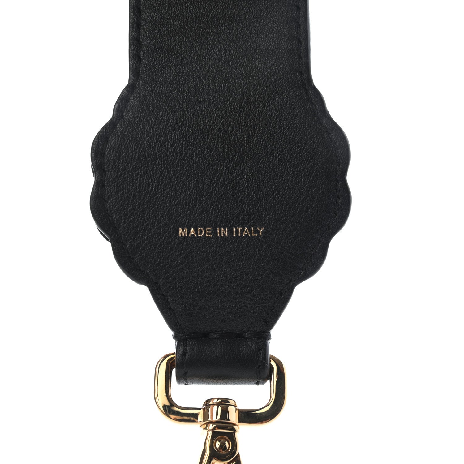 Fendi Velvet Vitello Dolce Fun Fair Embroidered Strap You Tobacco Multicolor 3 of 4