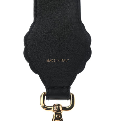 Fendi Velvet Vitello Dolce Fun Fair Embroidered Strap You Tobacco Multicolor 3 of 4