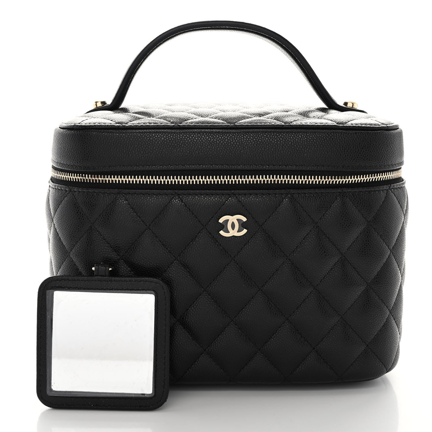Chanel Caviar Quilted Large Vanity Pouch Black 1 of 13