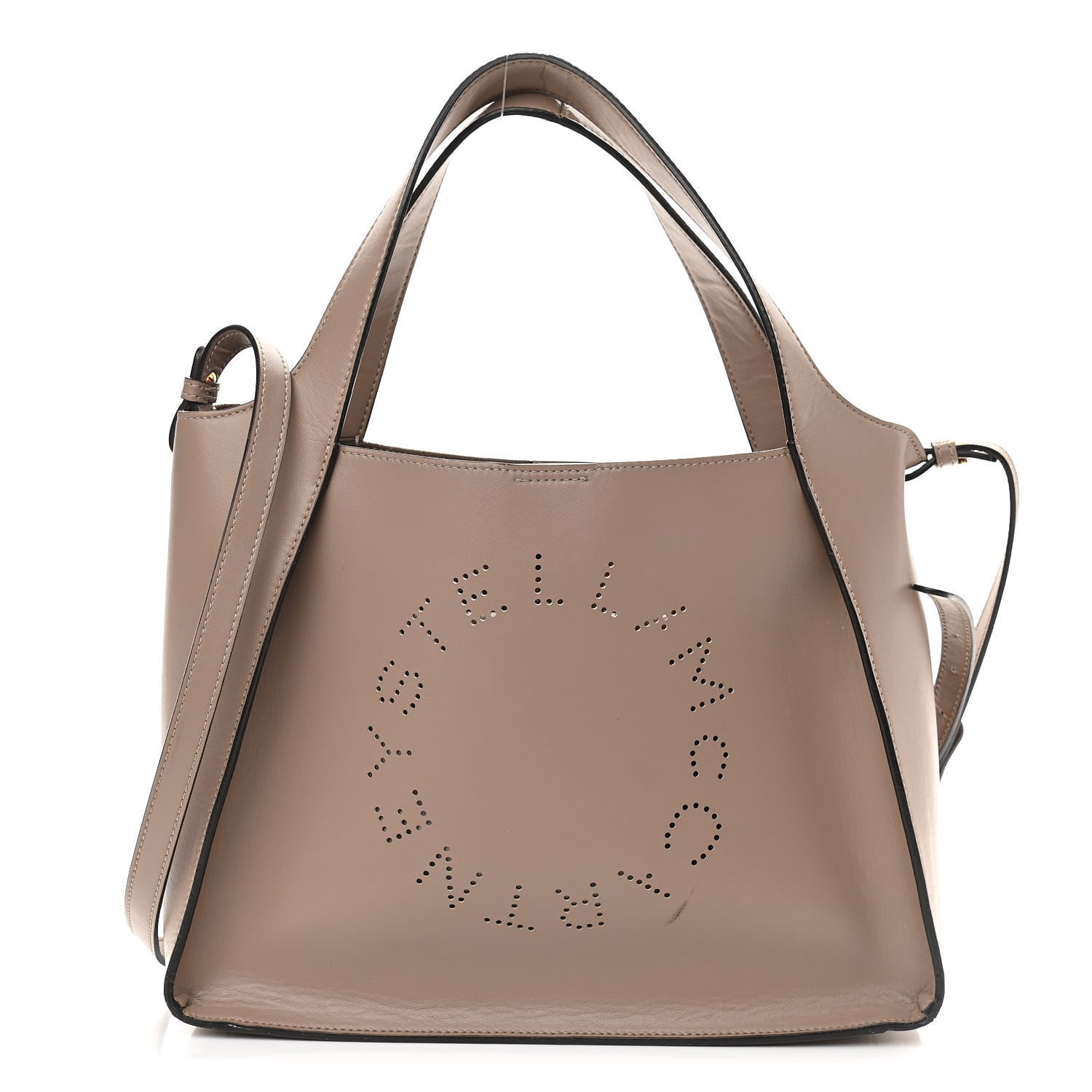 Stella McCartney Eco Alter Nappa East West Perforated Tote Moss 2 of 22