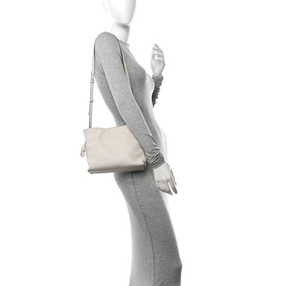 Loewe Calfskin Mini Flamenco Knot Clutch Angora 2 of 10