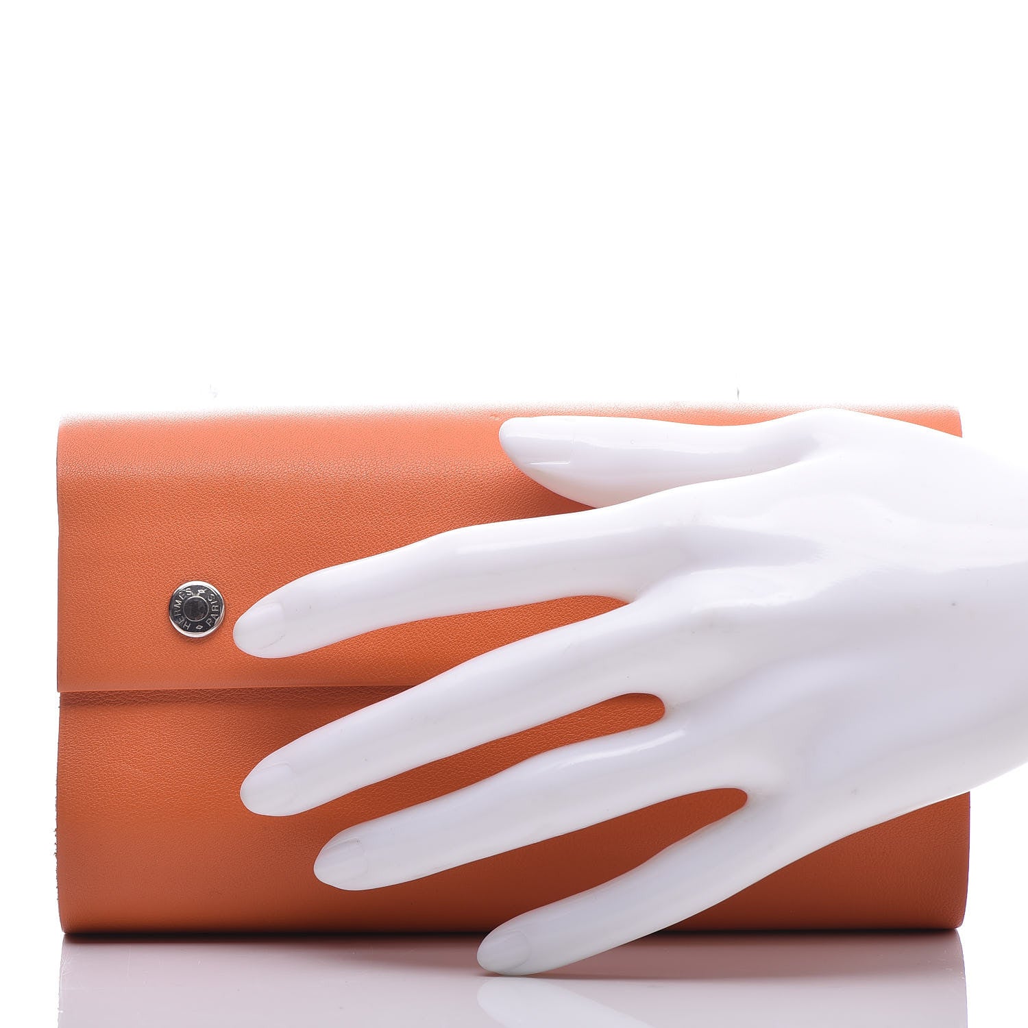 Hermes Swift Roll Notebook Orange 2 of 11