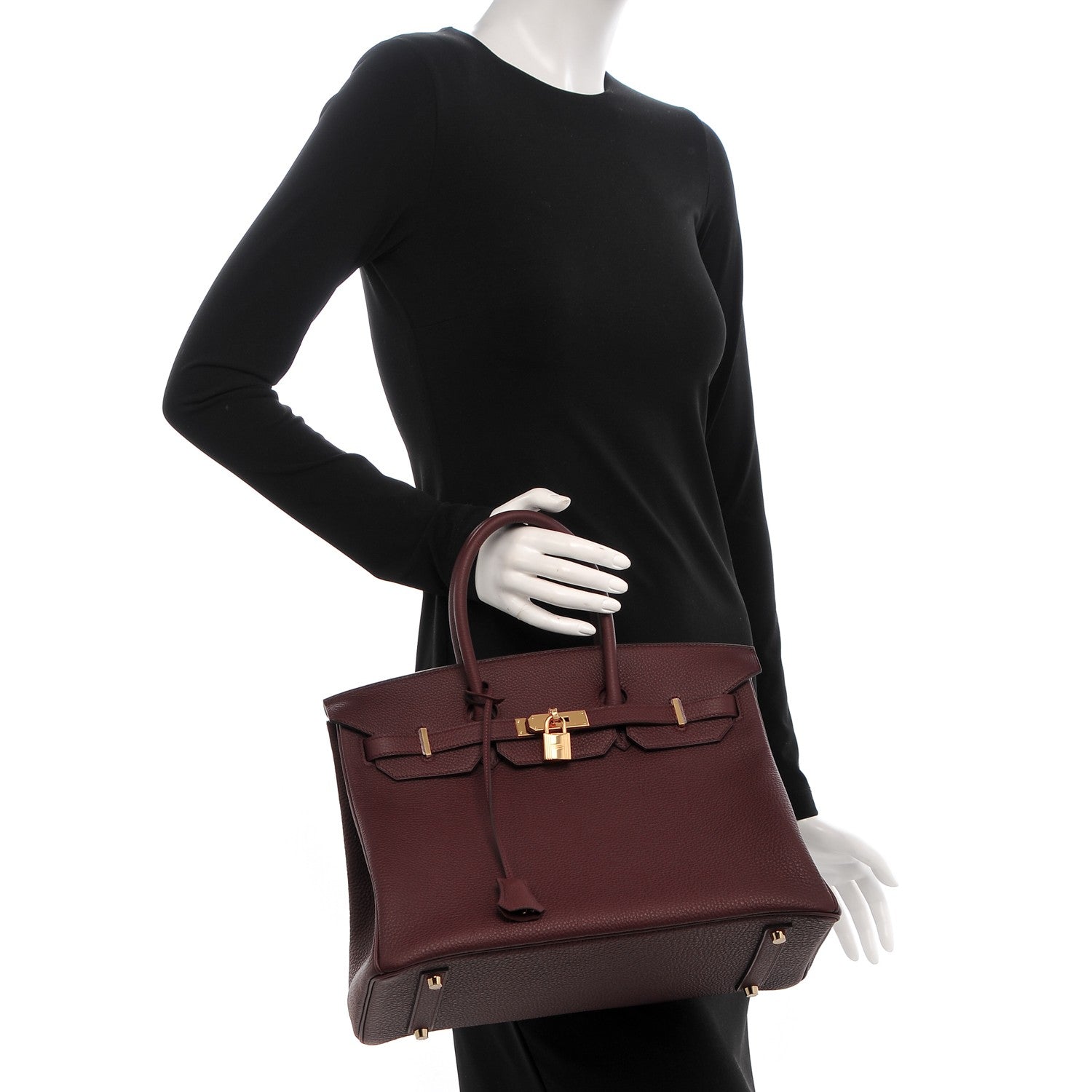 Hermes Togo Birkin 35 Bordeaux 2 of 27