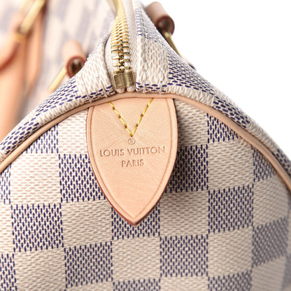 Louis Vuitton Damier Azur Speedy 25 6 of 11