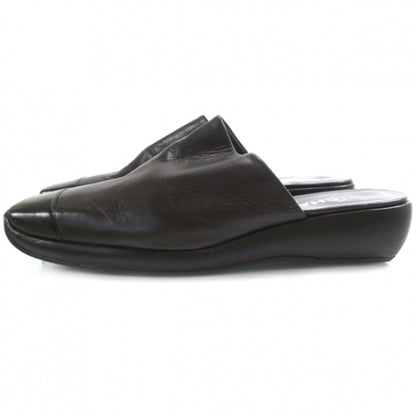 Chanel Leather Slides 40.5 2 of 7