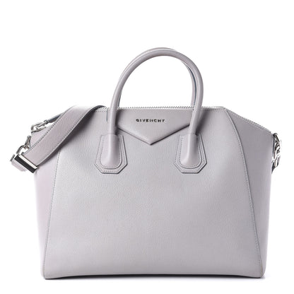 Givenchy Sugar Goatskin Medium Antigona Pearl Grey 1 of 12