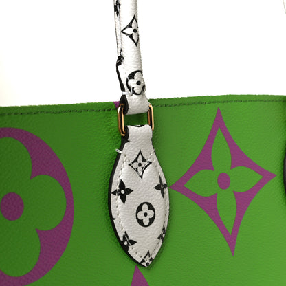 Louis Vuitton Monogram Giant Onthego GM Pink Lilac 7 of 12