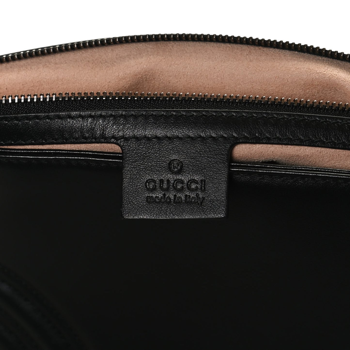 Calfskin Matelasse Medium GG Marmont Shoulder Bag Black