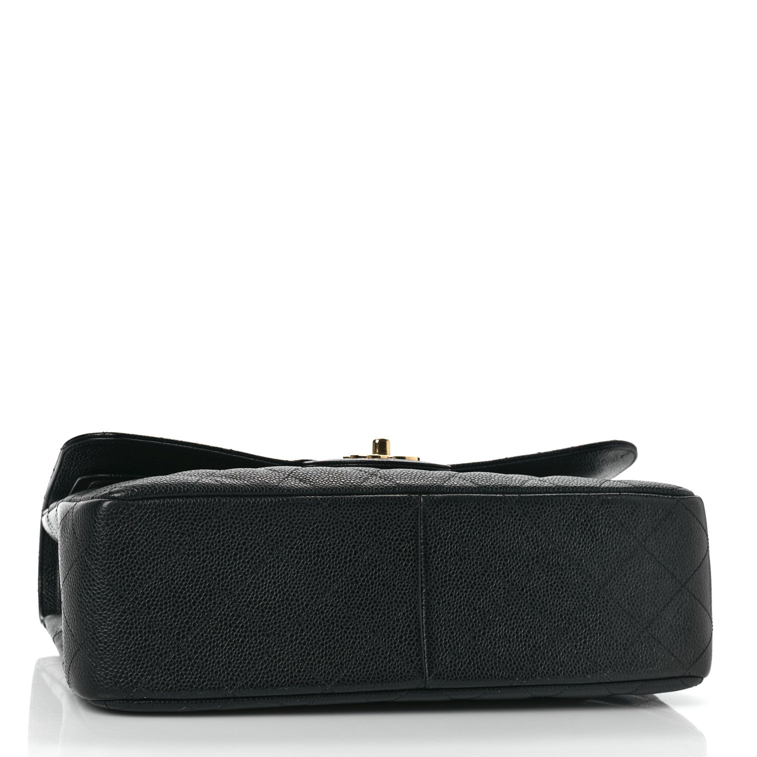 Chanel Caviar Quilted Jumbo Double Flap Black 4 of 12