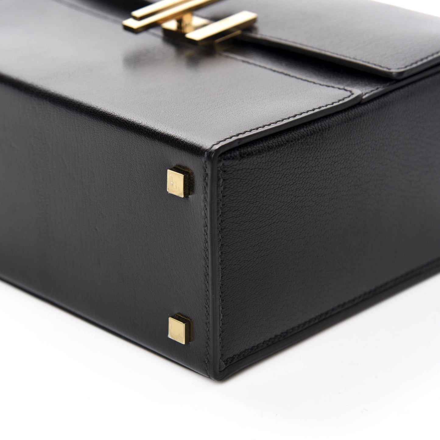 Chevre Chamkila Cinhetic Boxy Top Handle Bag Black