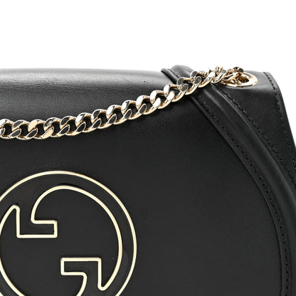 Gucci Calfskin Blondie Medium Shoulder Bag Black 7 of 10