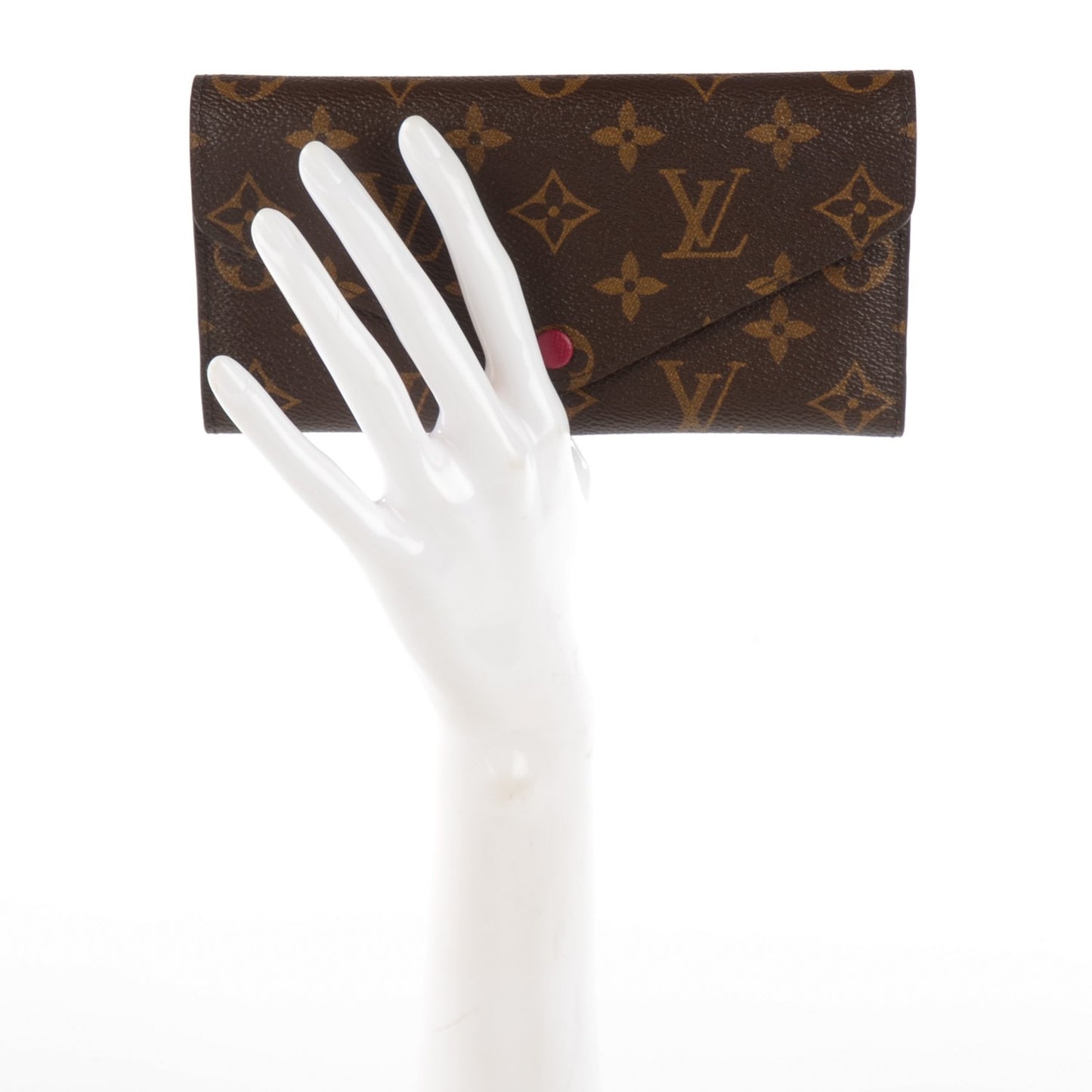 Monogram Josephine Wallet Fuchsia