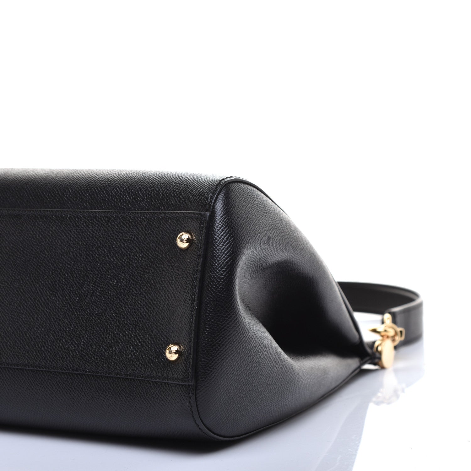 Dolce & Gabbana Dauphine Large Miss Sicily Satchel Black 8 of 8