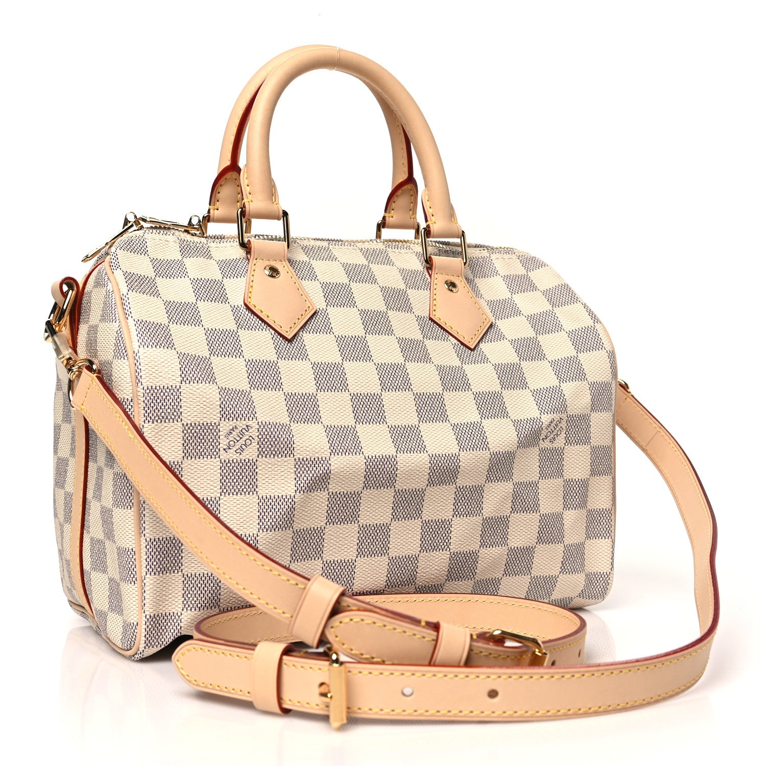 Louis Vuitton Damier Azur Speedy Bandouliere 25 3 of 10