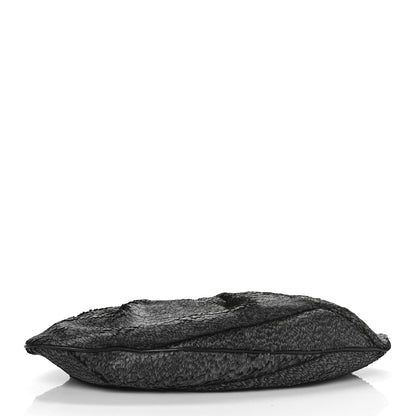 Fendi Calf Hair To You Convertible Clutch Grey 3 of 7