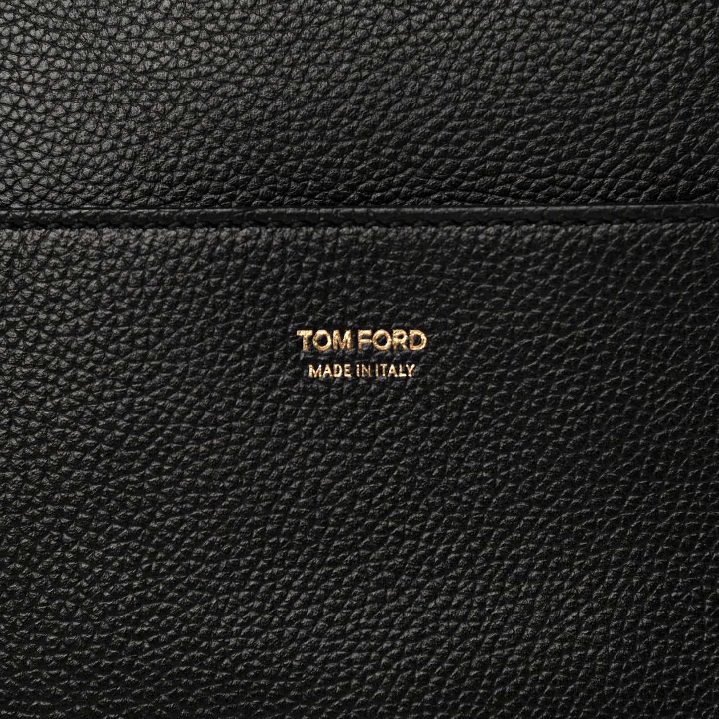 Grained Calfskin Large Jennifer Crossbody Bag Black