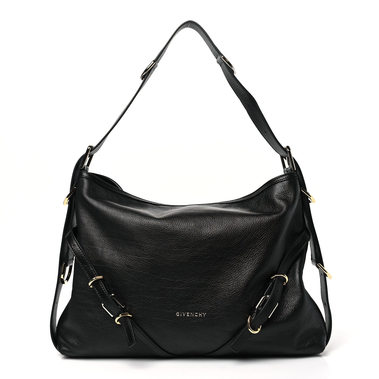 Givenchy Calfskin Medium Voyou Bag Black 1 of 10
