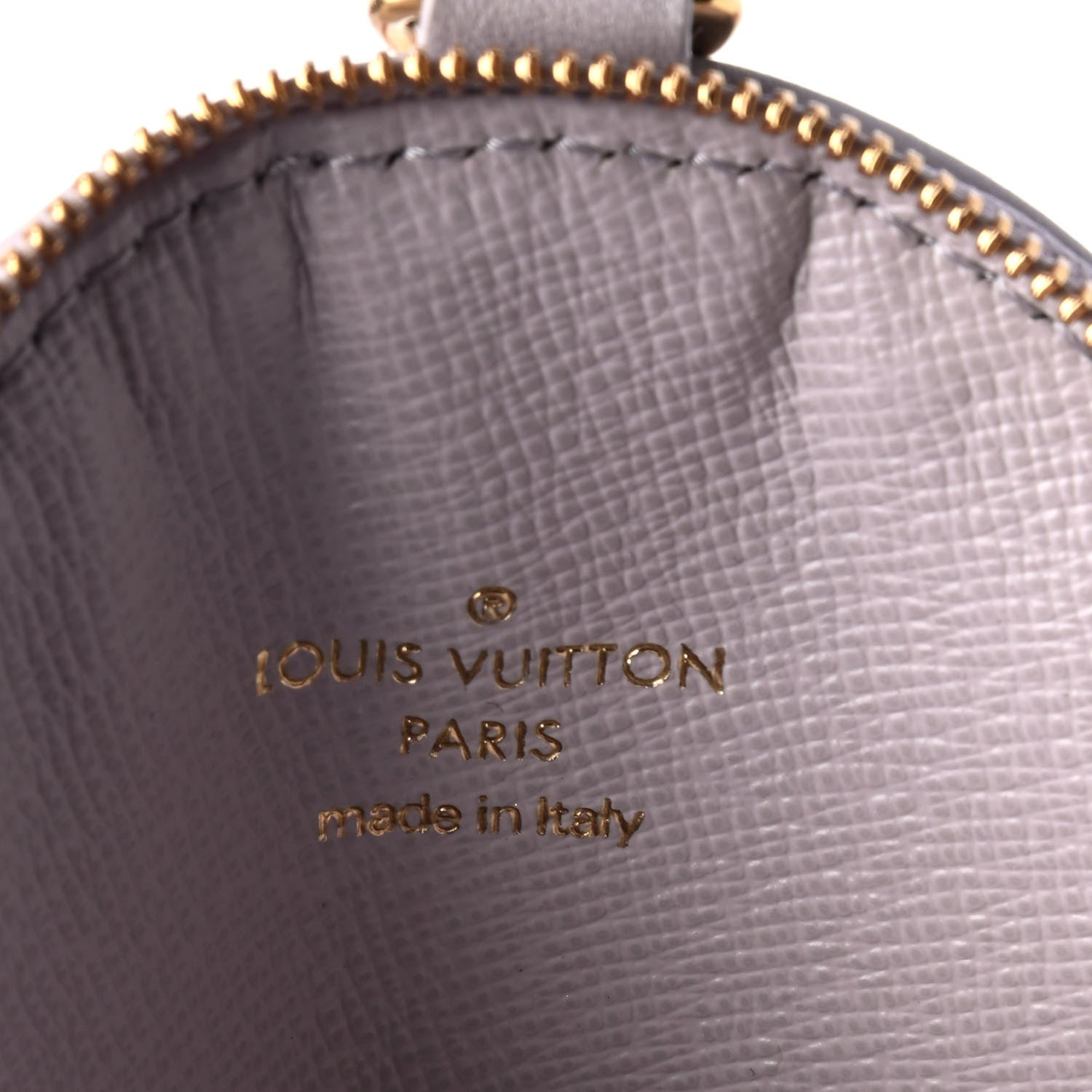 Louis Vuitton Calfskin New Wave Multi Pochette Round Coin Purse Brume 4 of 5