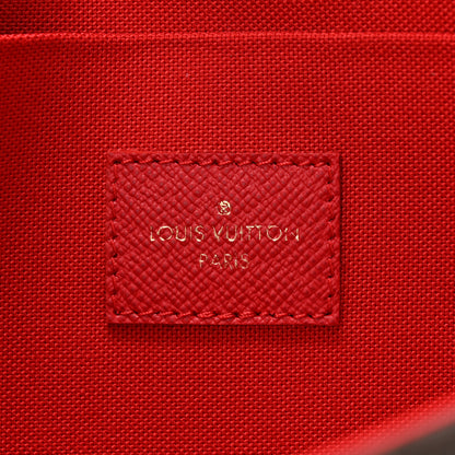 Louis Vuitton Damier Ebene Pochette Felicie Chain Wallet 7 of 13
