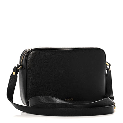 Versace Grained Calfskin Medusa Camera Bag Black 3 of 12